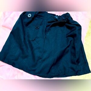 Beverly Hills Polo Club Black Mini Skirt/Shorts